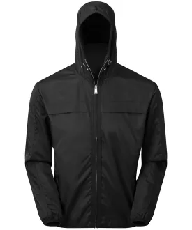 Mens lightweight shell jacket | Black