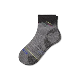 Men's Merino Wool Blend Hiking Quarter Socks