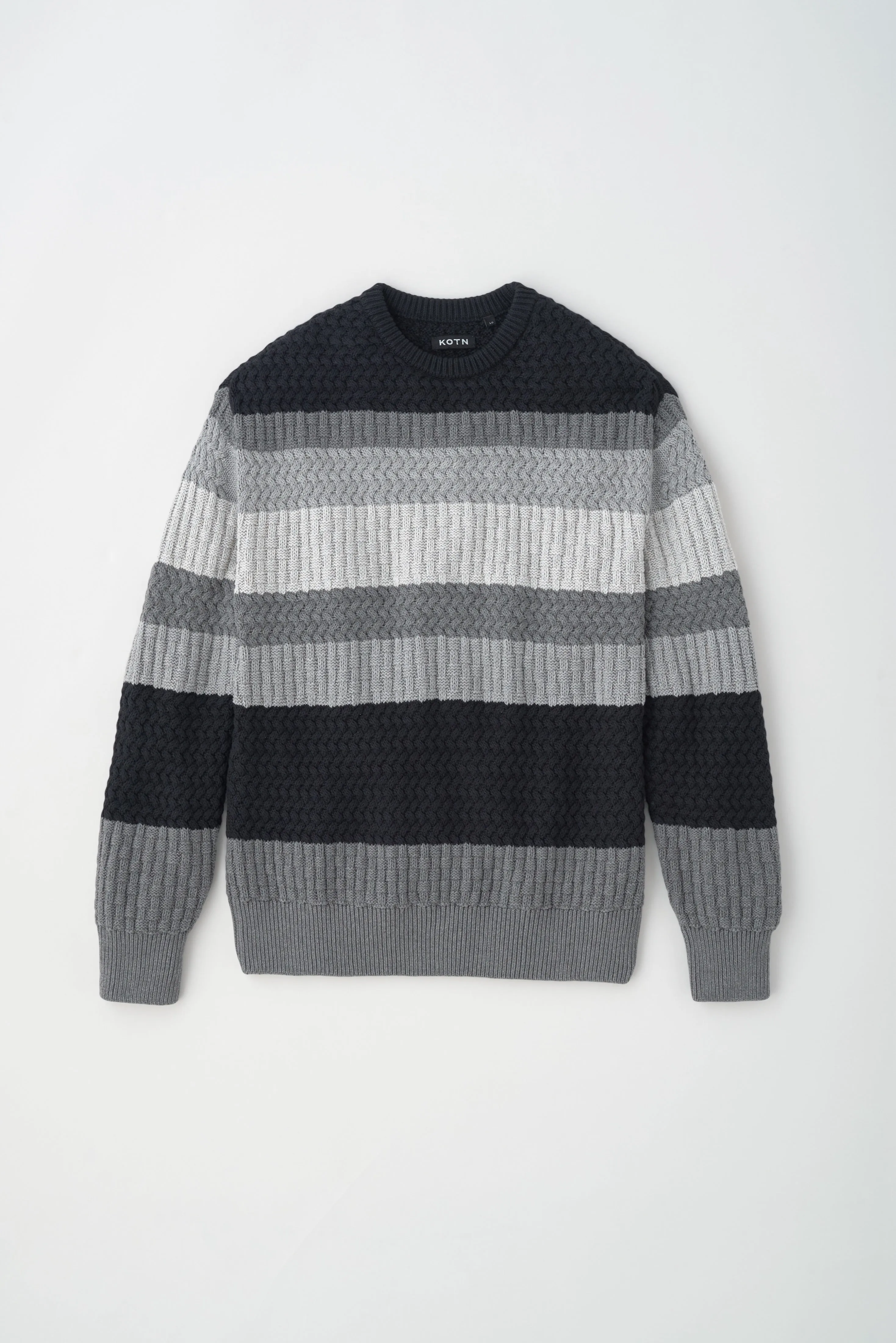 Men's Namat Sweater in Black Melange