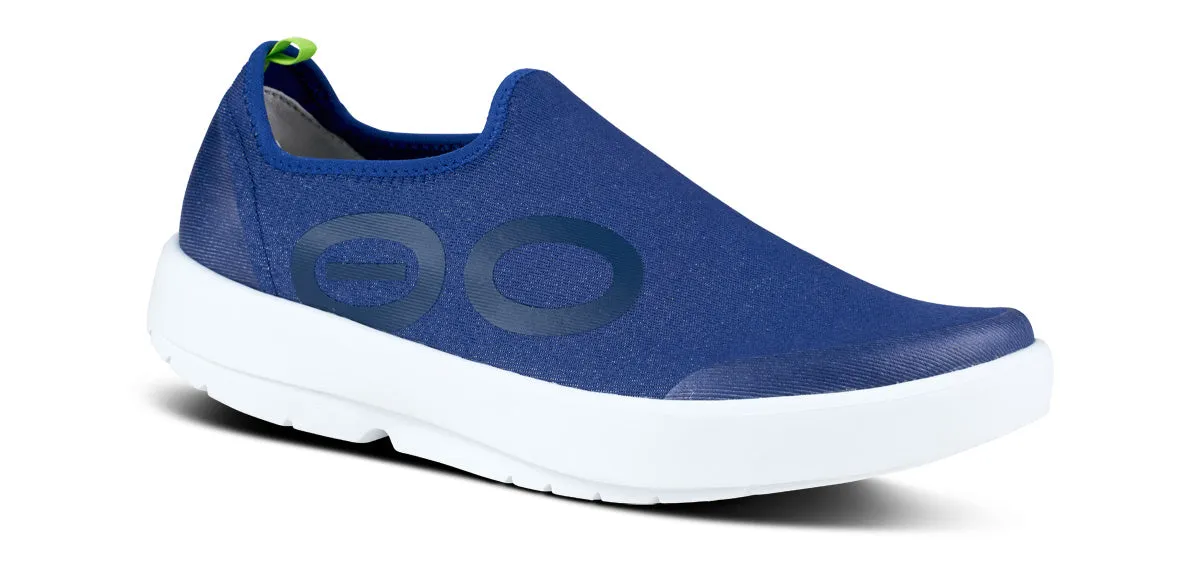 Men's OOmg eeZee Low Shoe - White Navy