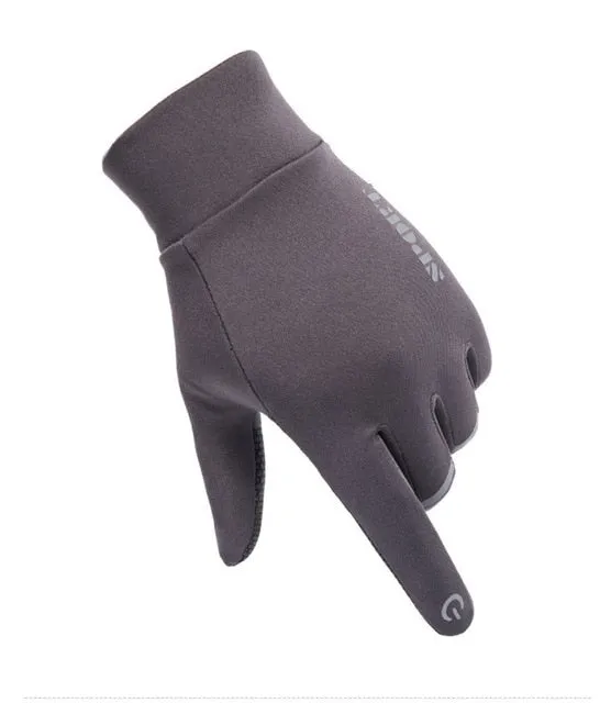 Men's or Women's Reflective Touch Screen Waterproof Riding Gloves