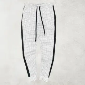 Men's Patterned Sweatpants With Side Stripe