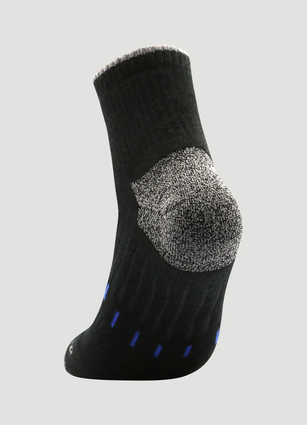 Men's Quick Dry Merino Quarter Crew Socks 2-Pack