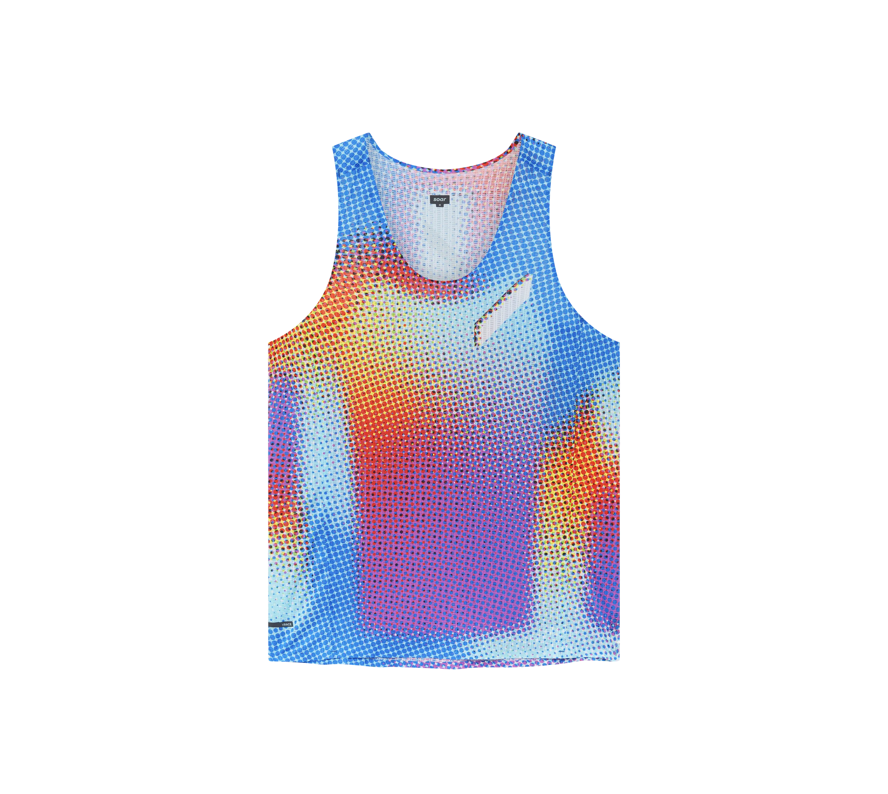 Men's Race Vest | Rainbow Dot