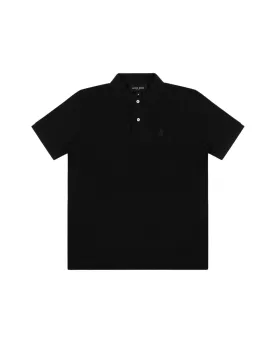 Men's Regular Fit Polo Shirt - Black S08