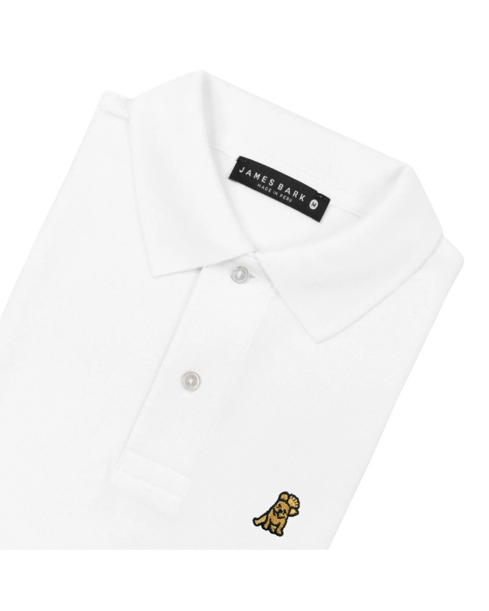 Men's Regular Fit Polo Shirt - White A36