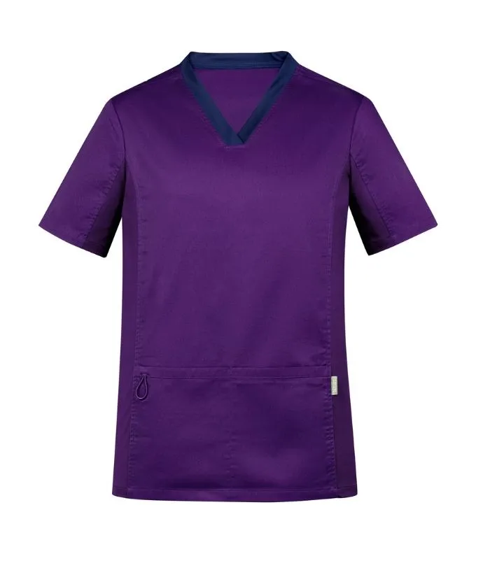 Mens Riley V-Neck Scrub Top