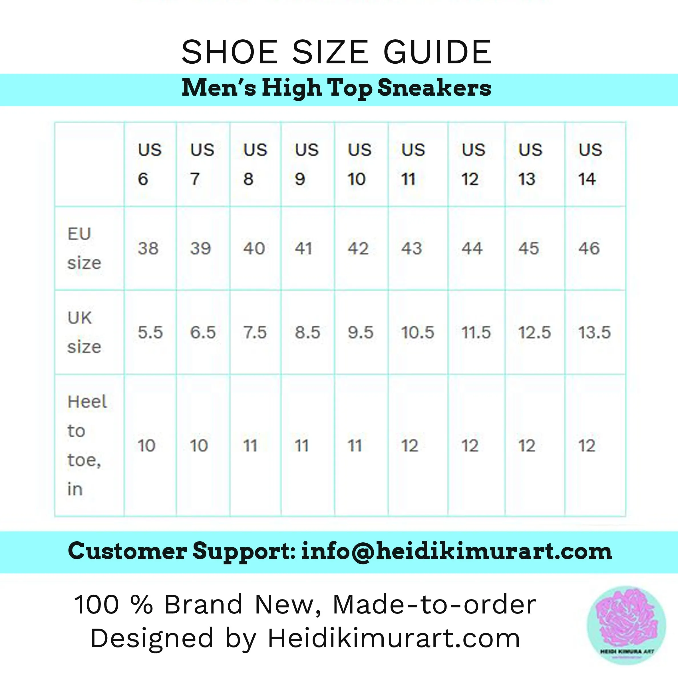 Men's White High Top Sneakers, Solid Color Premium Quality Sneakers Running Shoes (US Size: 6-14)