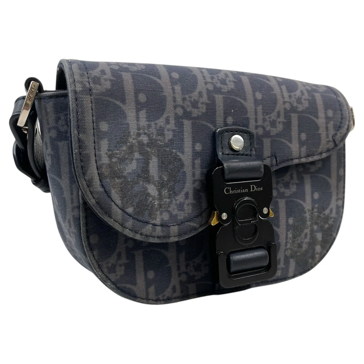 Men's X Denim Tears Saddle Messenger Bag Navy