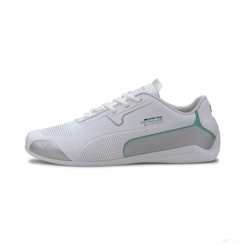 Mercedes Kids Shoes, Puma Drift Cat 8, White, 2021