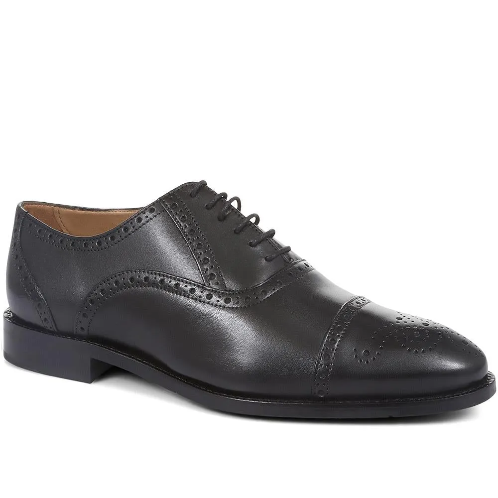 MERCER Wide-fit Leather Oxford Shoes - MERCER / 320 485