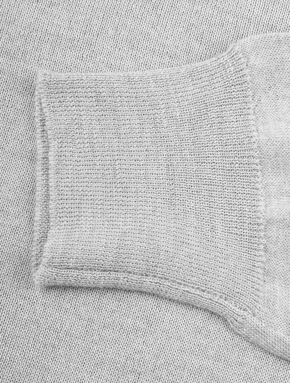 Merino Wool Turtle Neck Grey