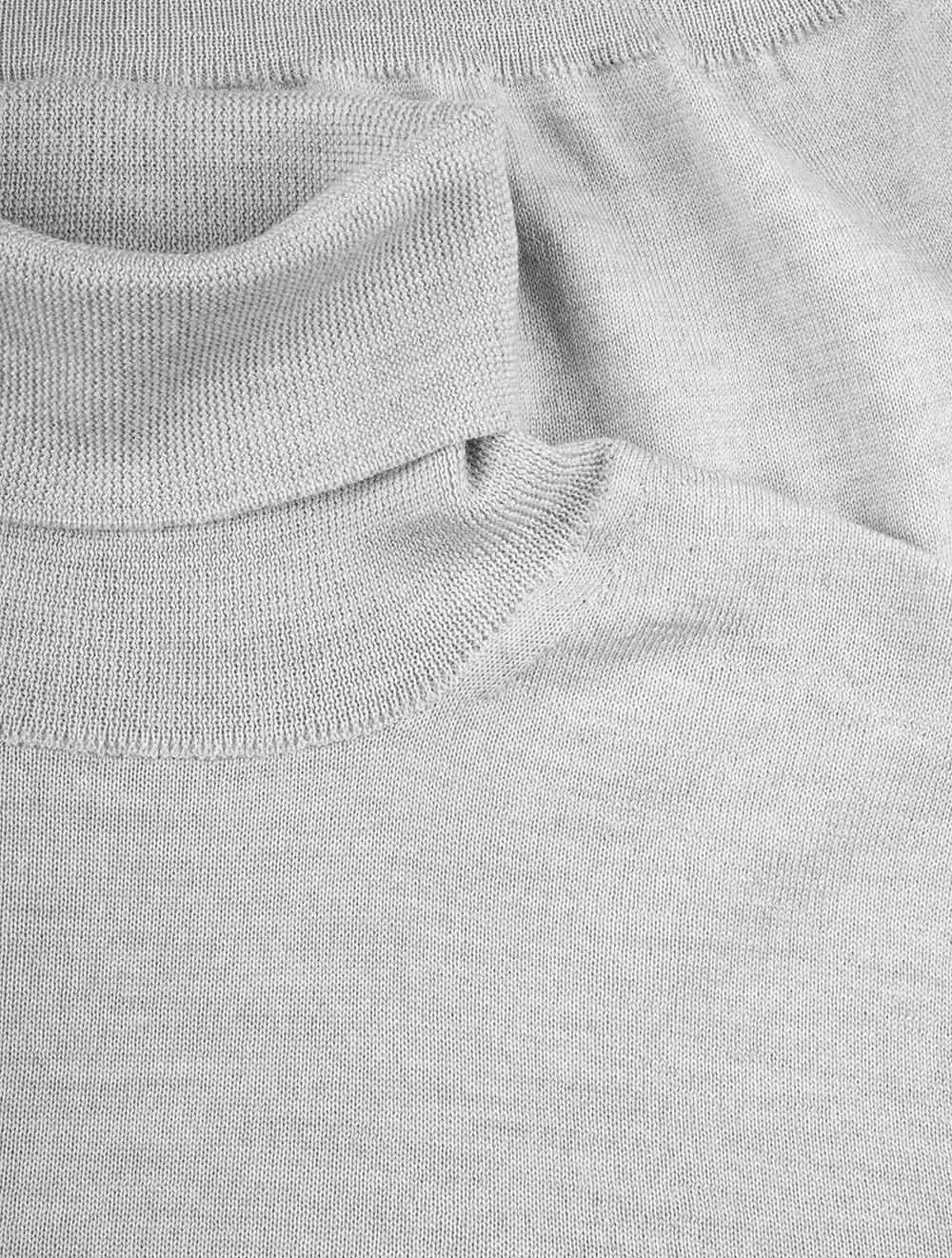 Merino Wool Turtle Neck Grey