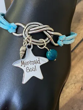 MERMAID SOUL Leather Bracelet (BR15)