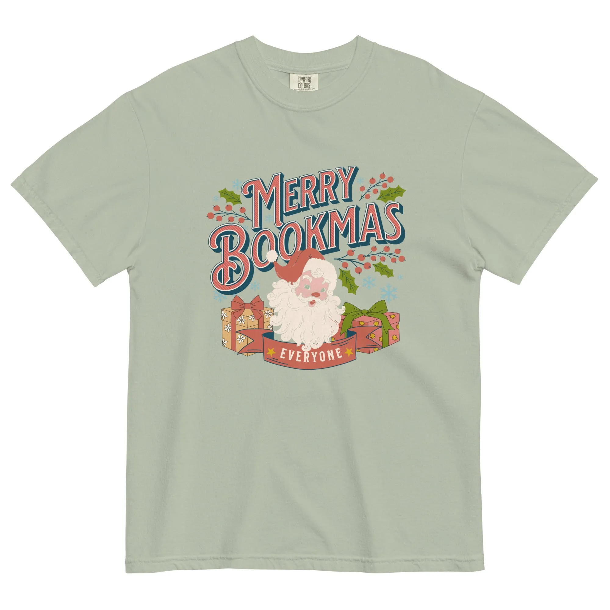 Merry Bookmas Christmas T-shirt