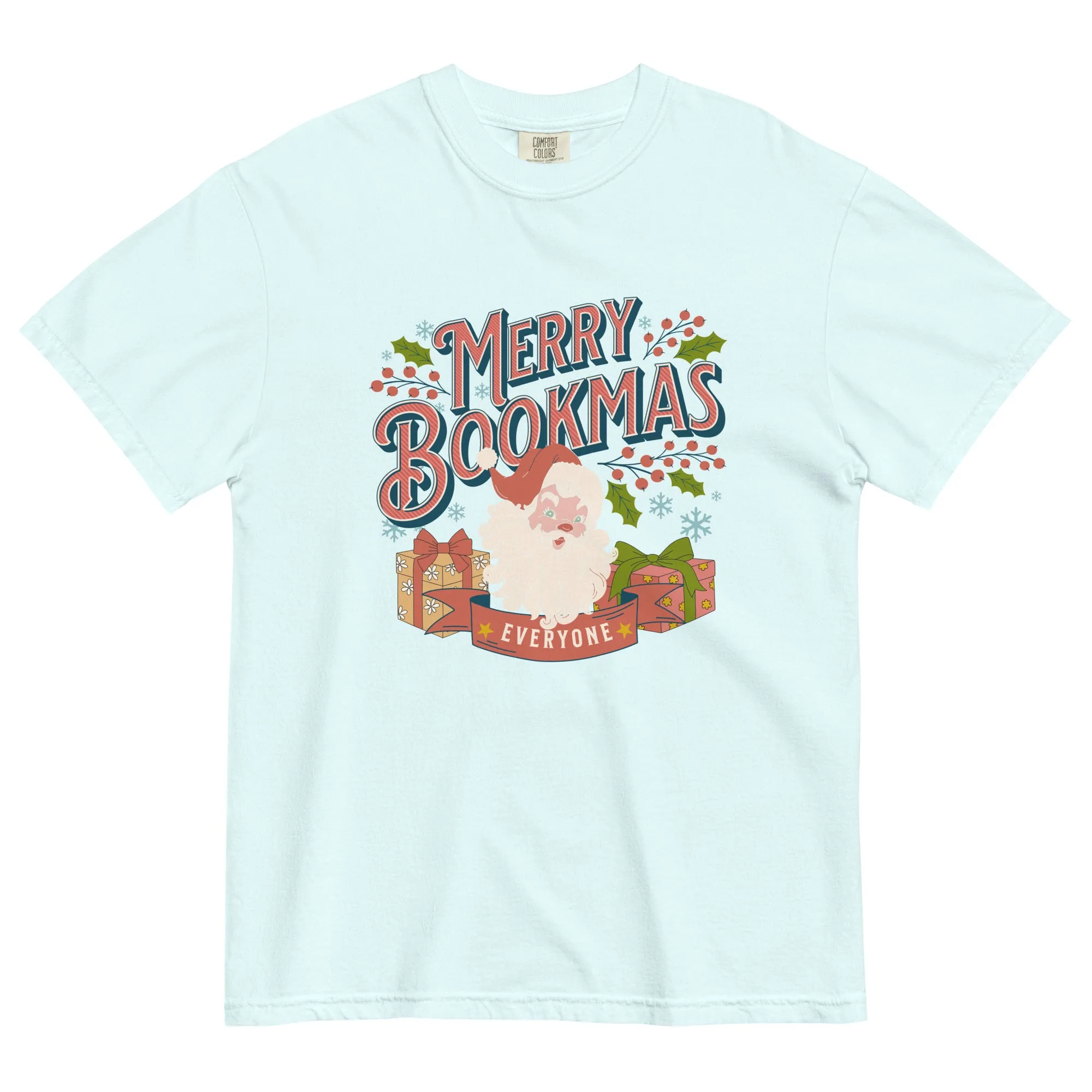 Merry Bookmas Christmas T-shirt