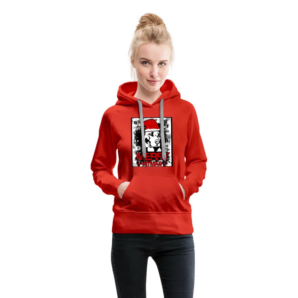 Merry Pitmas Women’s Premium Hoodie