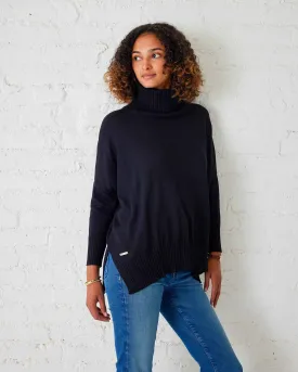 Mersea Catalina Turtleneck Sweater Black Petite