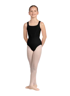 Mesh Bodice Tank Leotard CL5245B