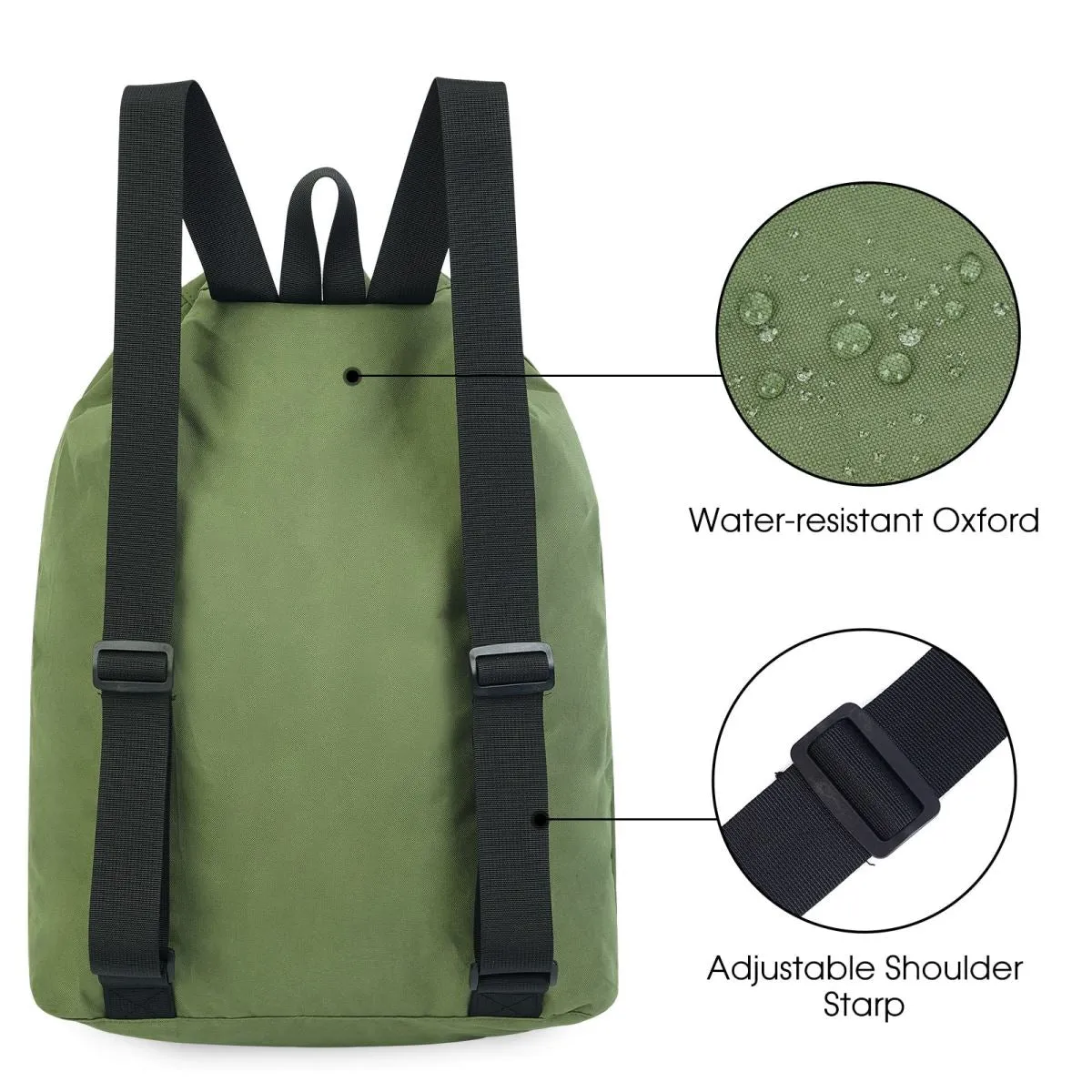 Mesh Drawstring Backpack for Swimming