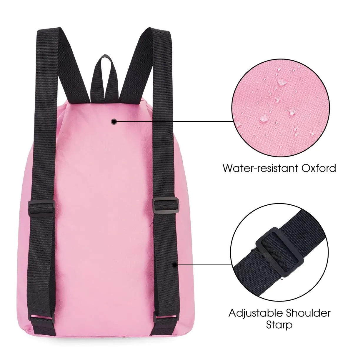 Mesh Drawstring Backpack for Swimming