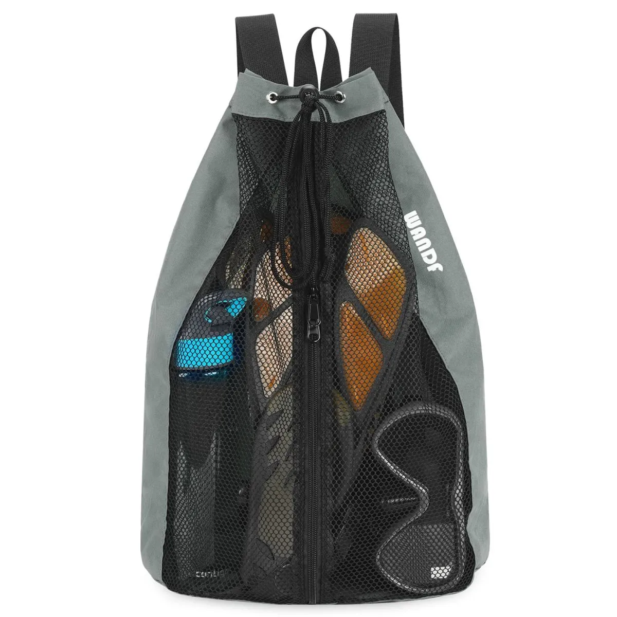 Mesh Drawstring Backpack for Swimming