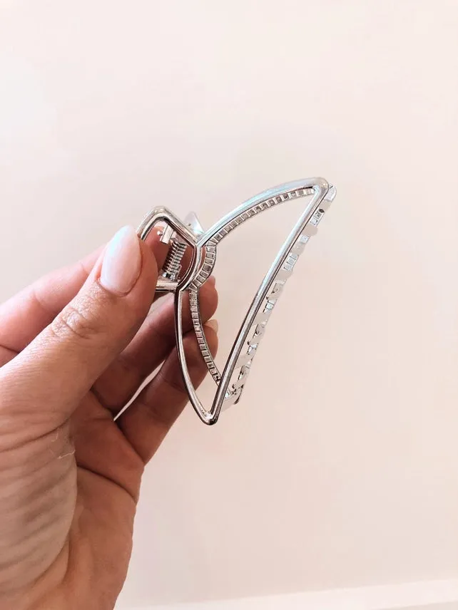 Metal Moon Claw Clip