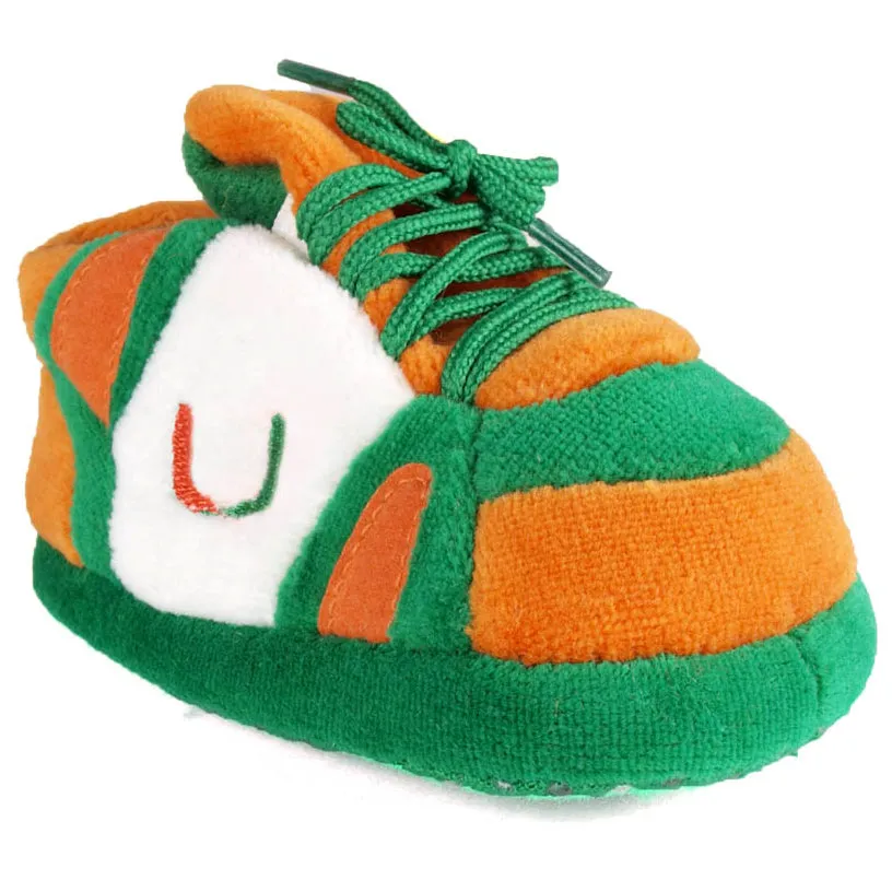 Miami Hurricanes Baby Slippers