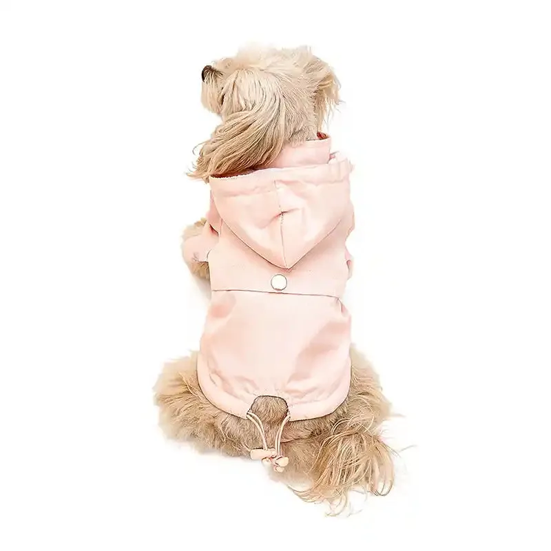 MiAmore Dog Raincoat / Parka - Blush