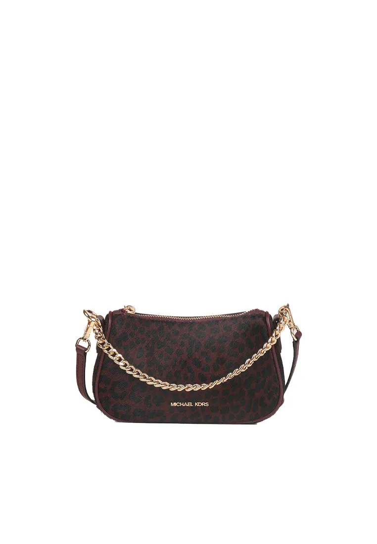 Michael Kors Carmela Crossbody Small Convertible In Oxblood Multi 35F4G1QC1H