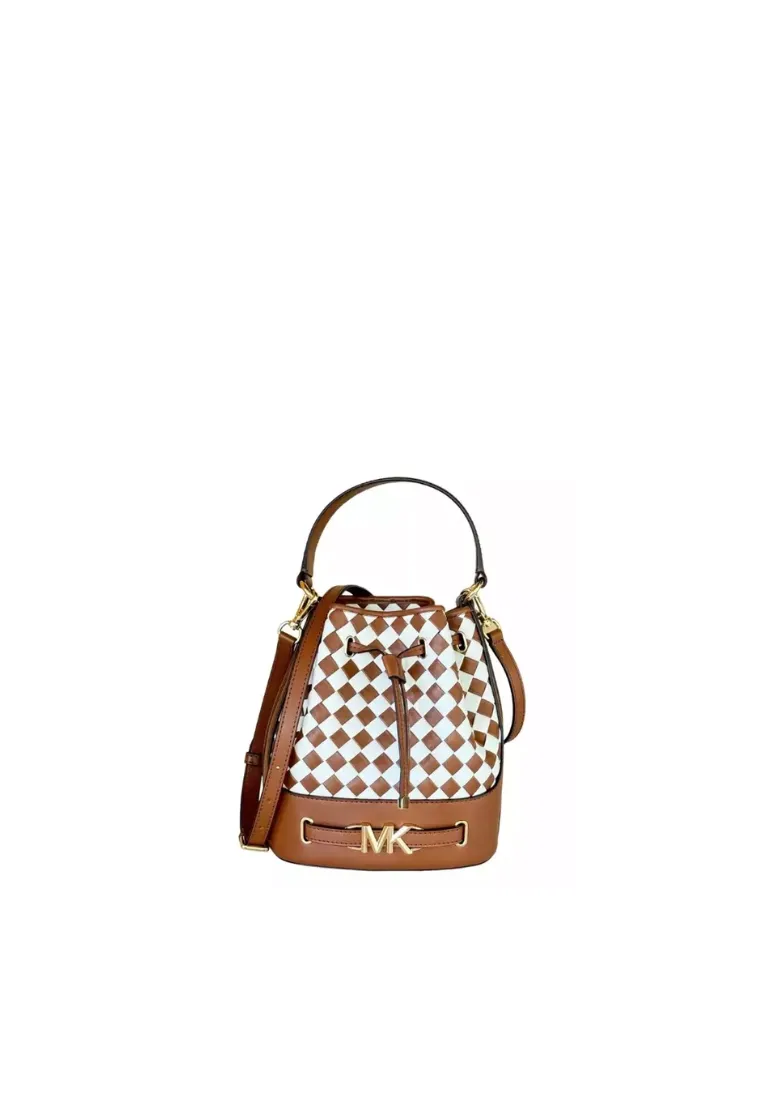 Michael Kors Reed Medium Messenger Bucket Bag In Luggage 35T4G6RM2Y