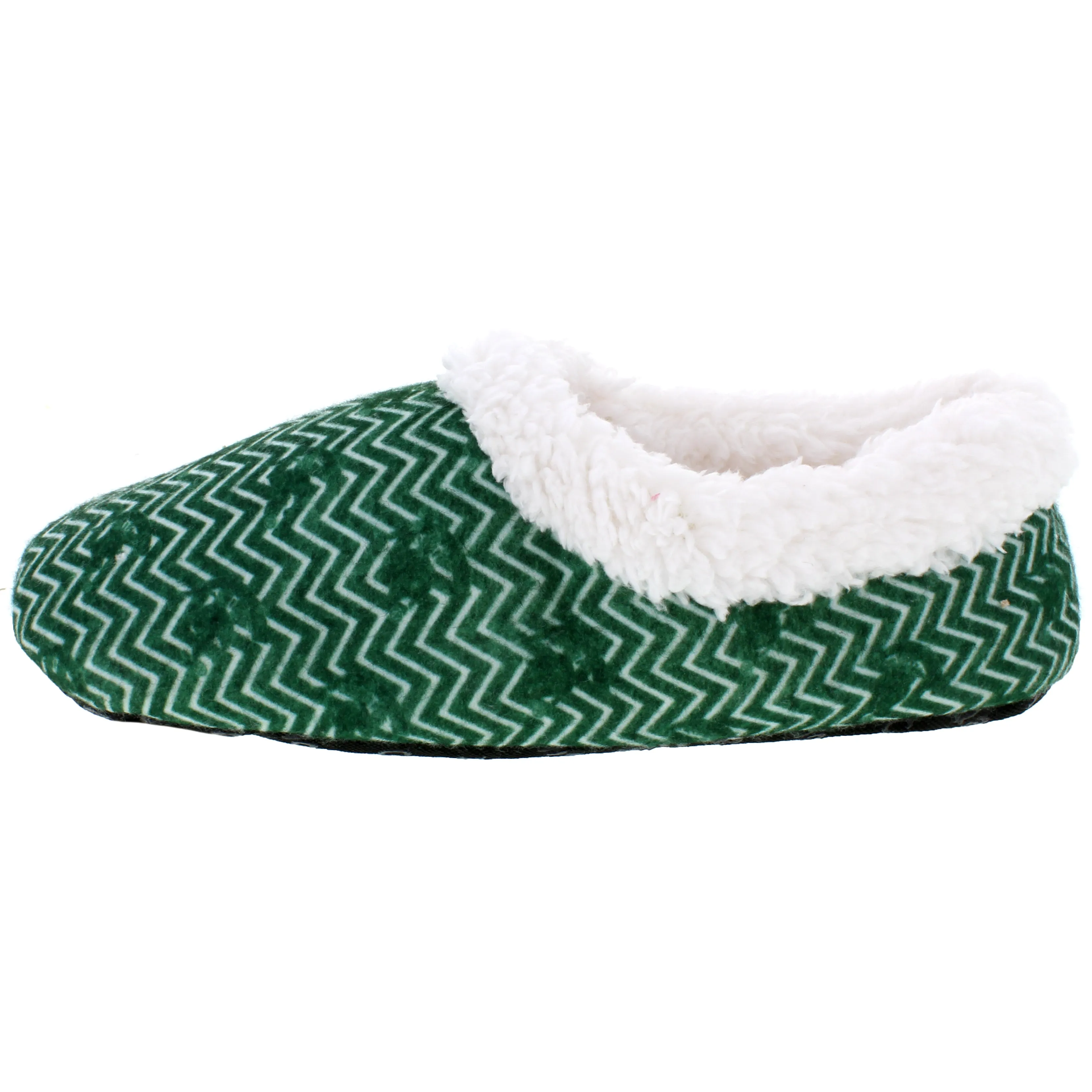 Michigan State Spartans Chevron Slip On Slippers