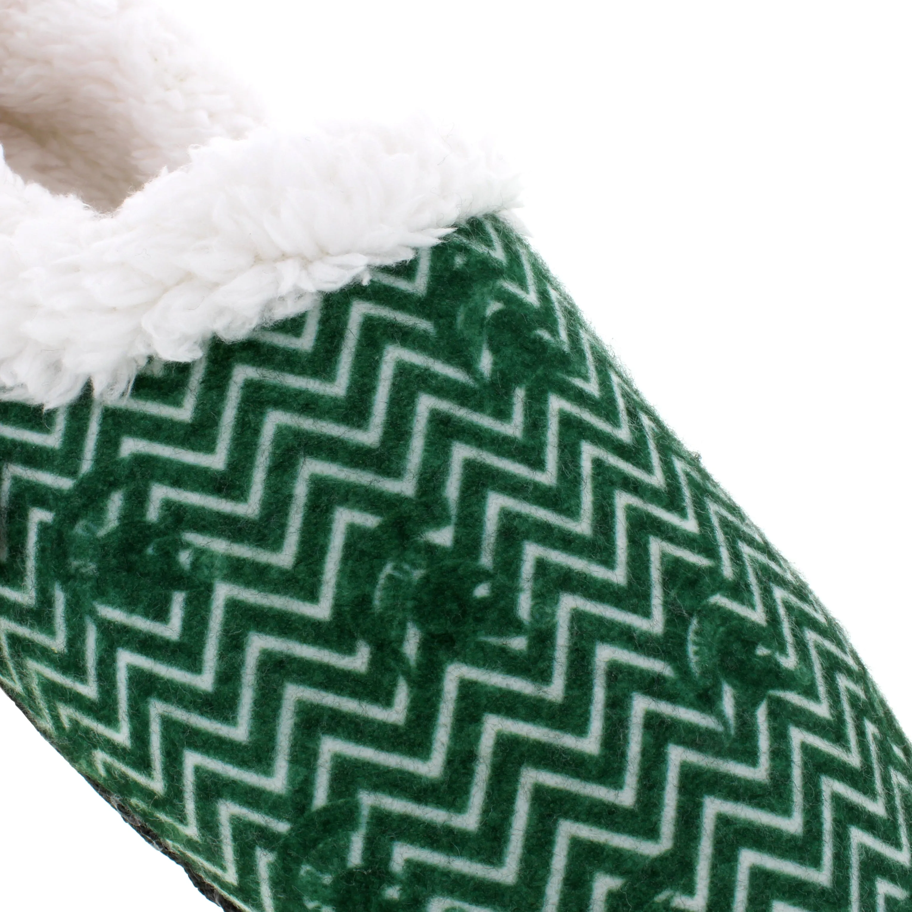 Michigan State Spartans Chevron Slip On Slippers