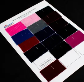 Micro Velvet (Premium Triple Velvet) Sample Book