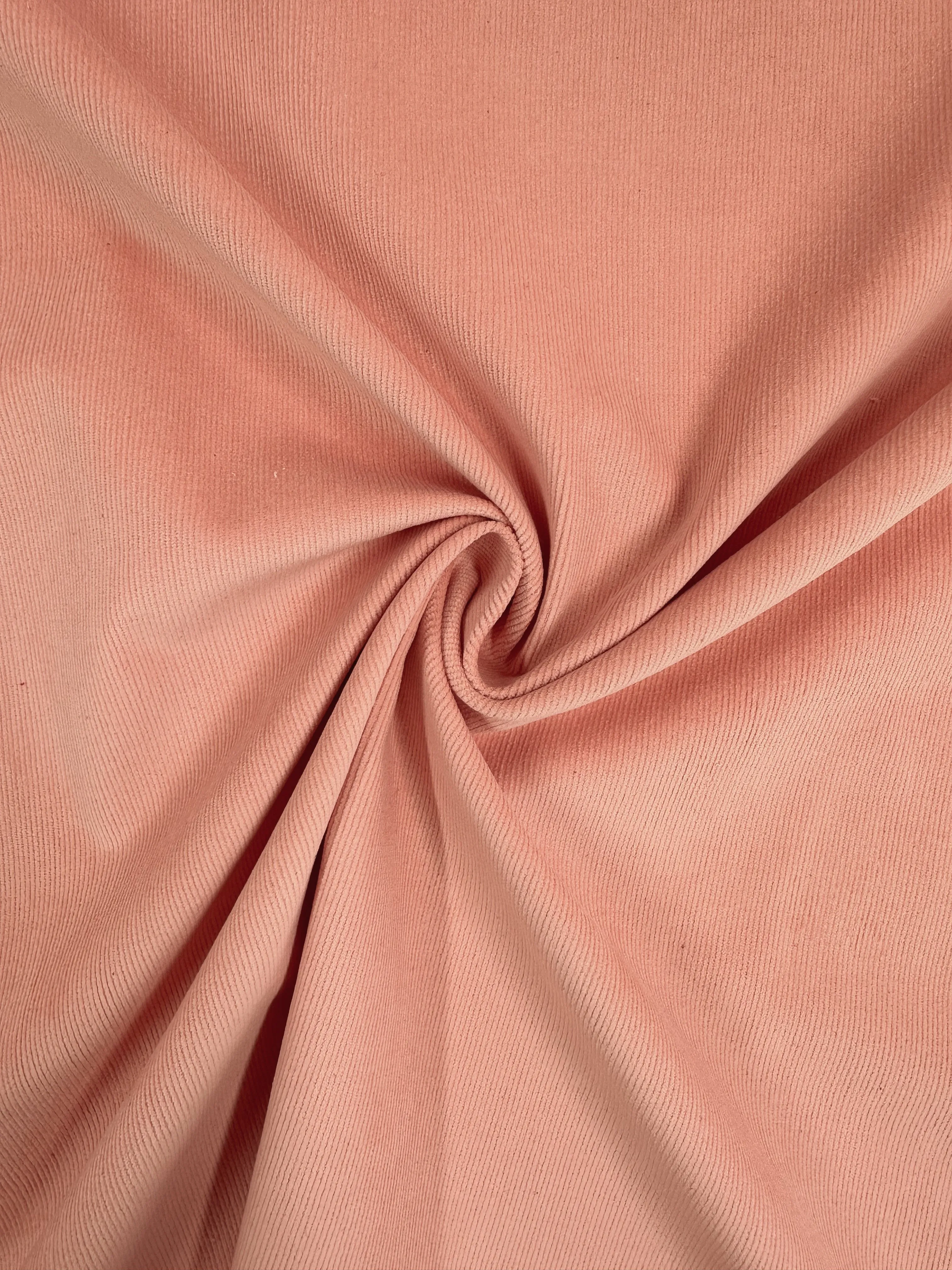 Micro Wale Corduroy - Peach - 145cm