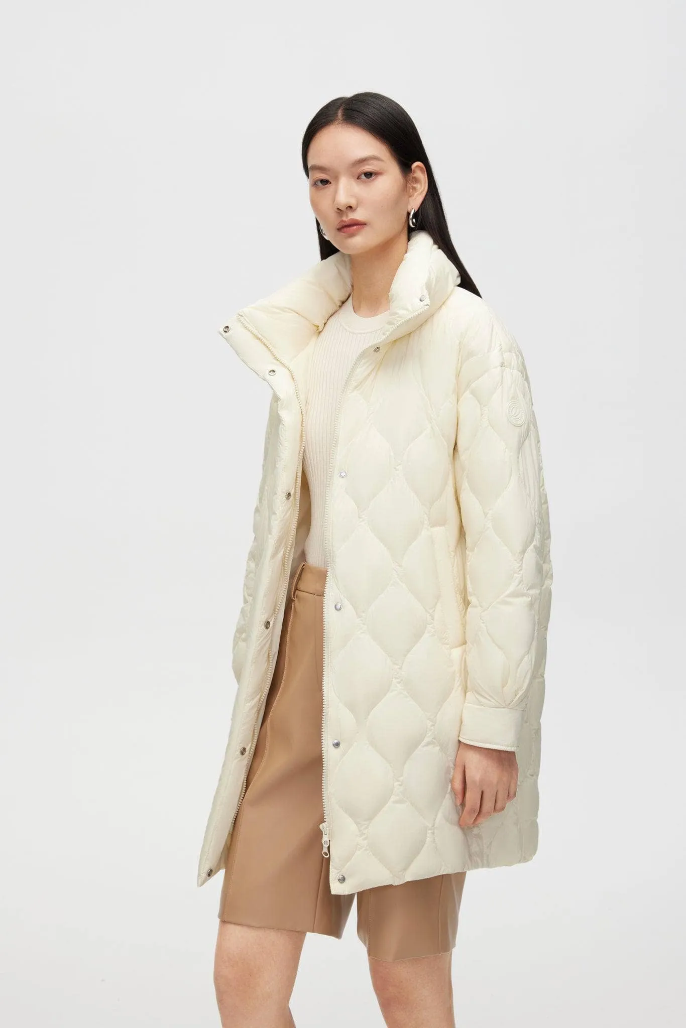 Mid-Length Down Jacket