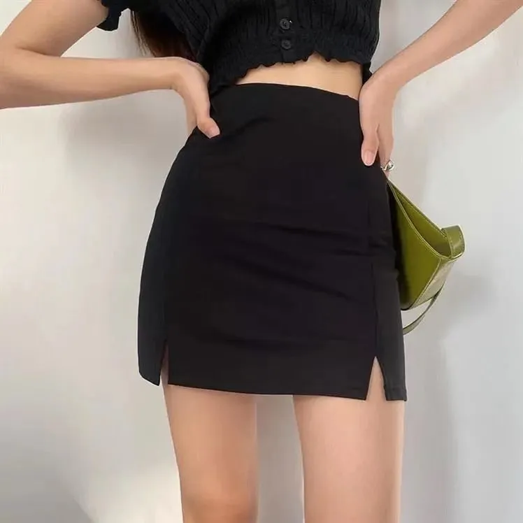 Midnight Magic High Waist Mini Skirt