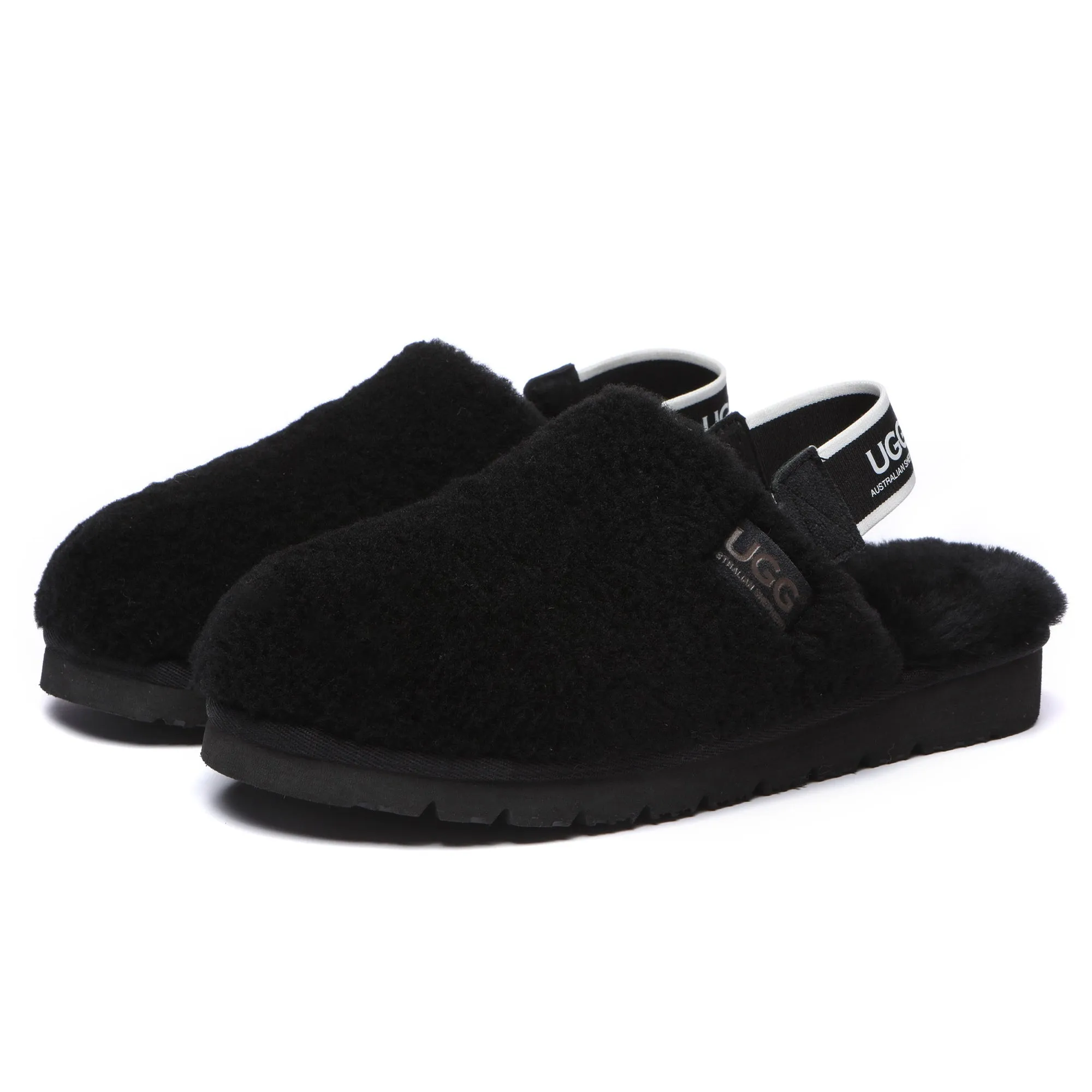 Mila Removable Strap Slingback UGG Slippers