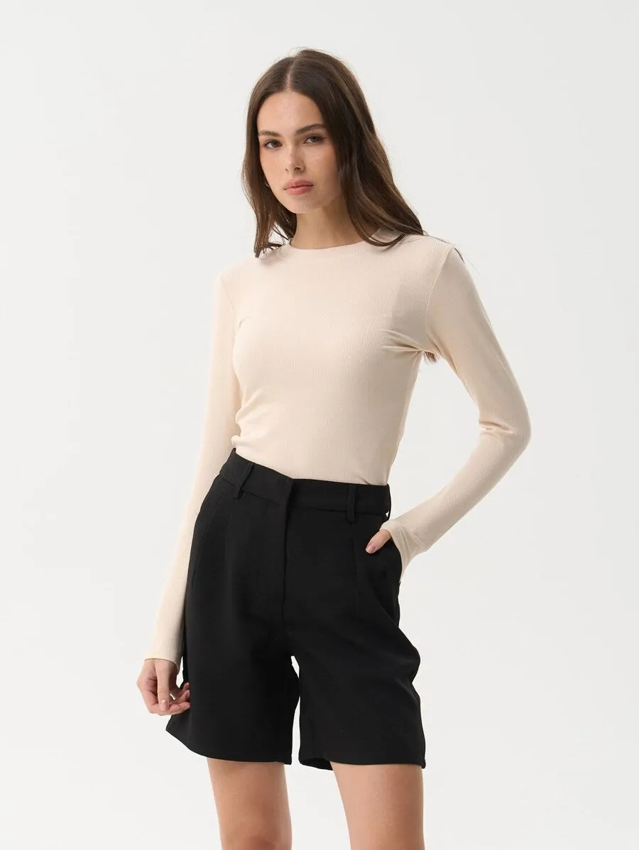 Milk Basic Long Sleeve Top