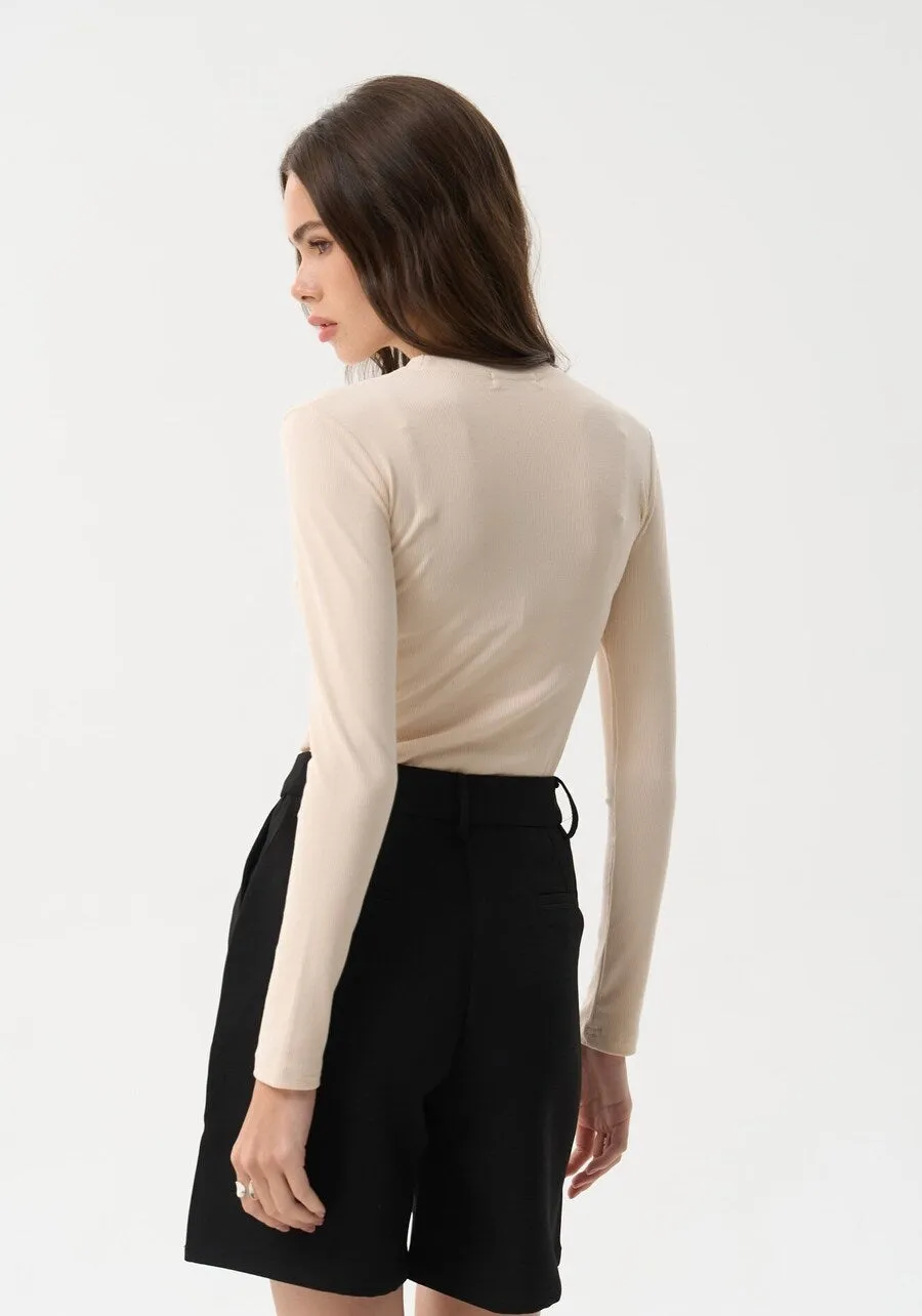 Milk Basic Long Sleeve Top