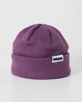 Mill Cotton Beanie - Purple