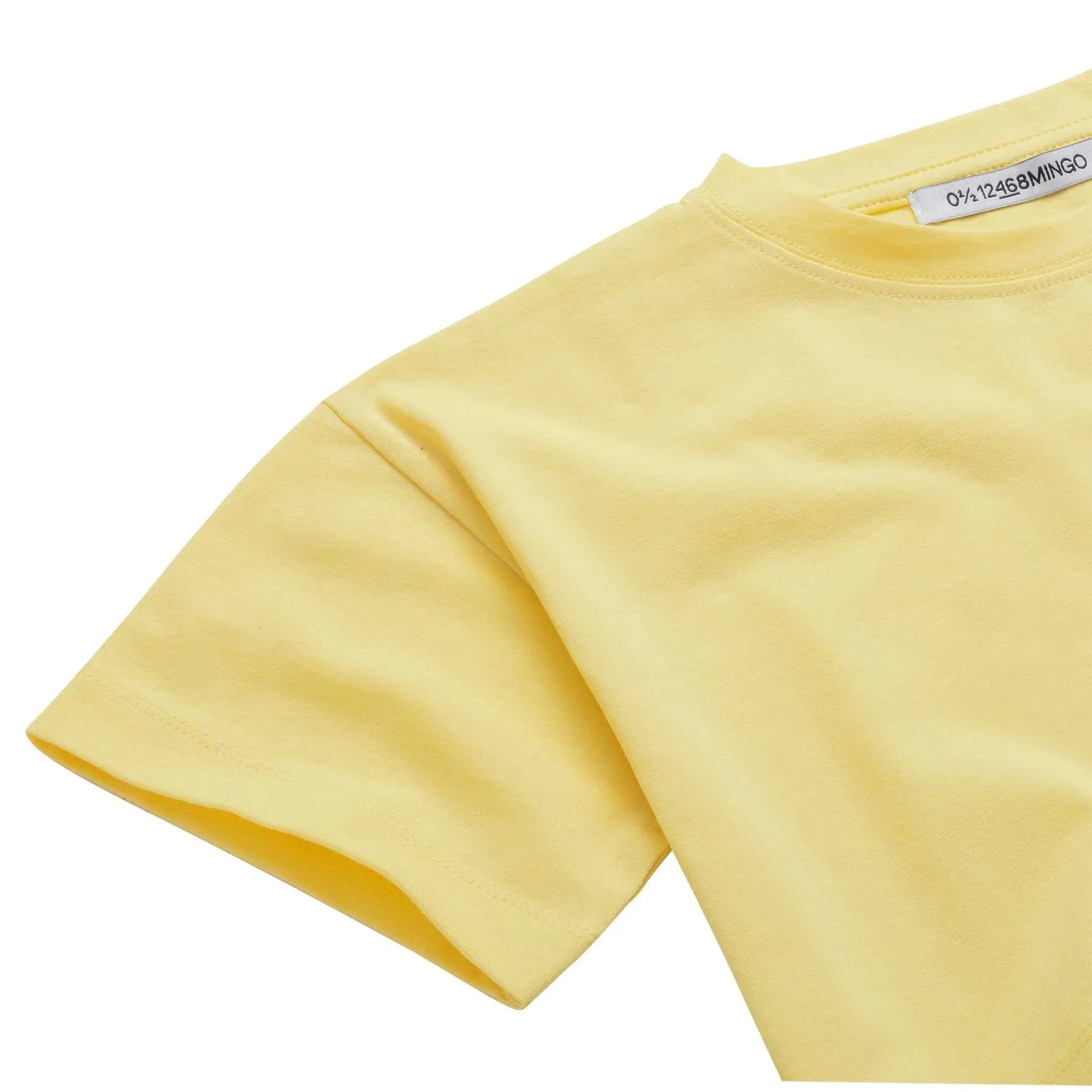 MINGO - Cropped T-Shirt Lemon Twist