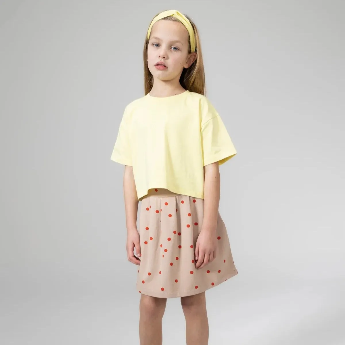 MINGO - Cropped T-Shirt Lemon Twist