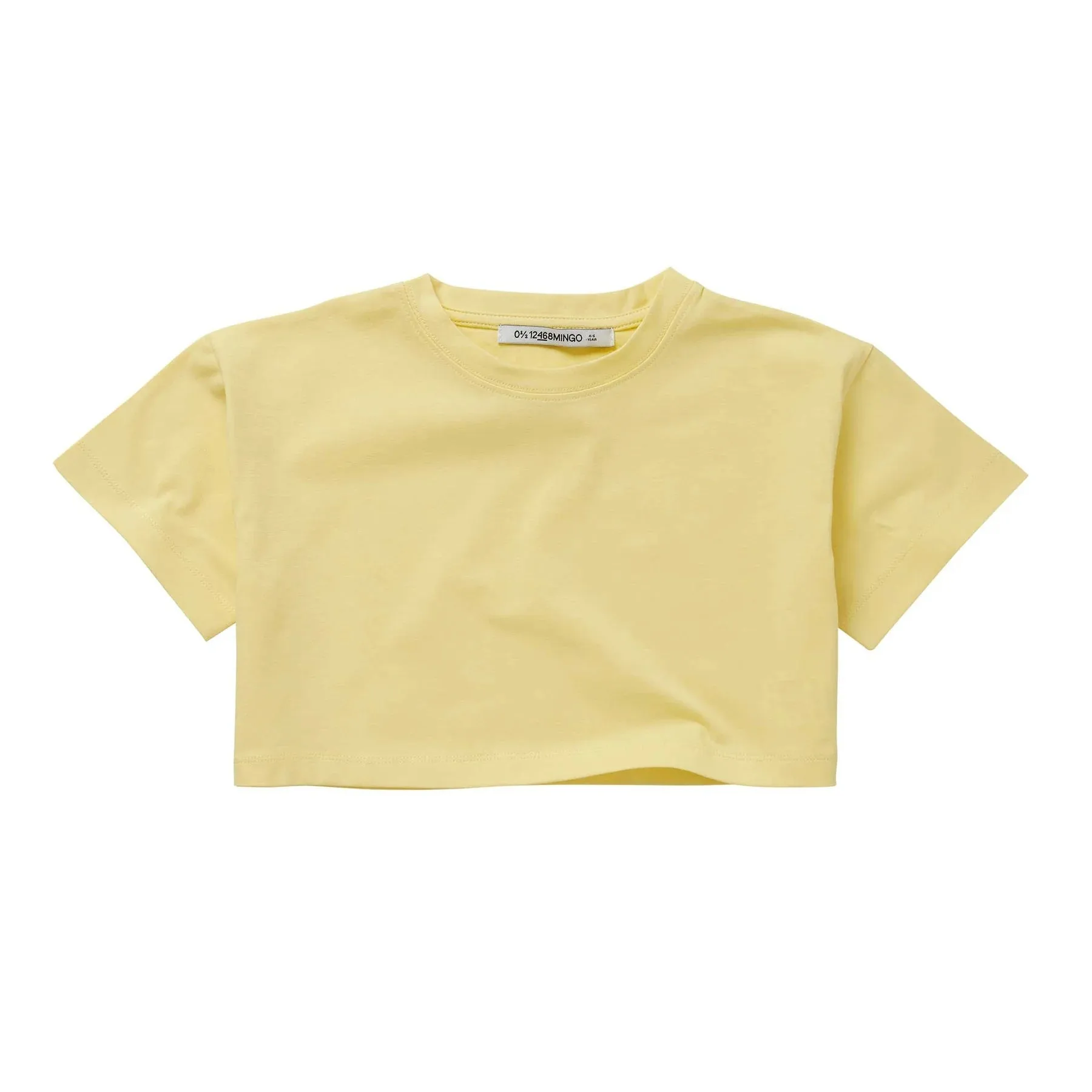 MINGO - Cropped T-Shirt Lemon Twist