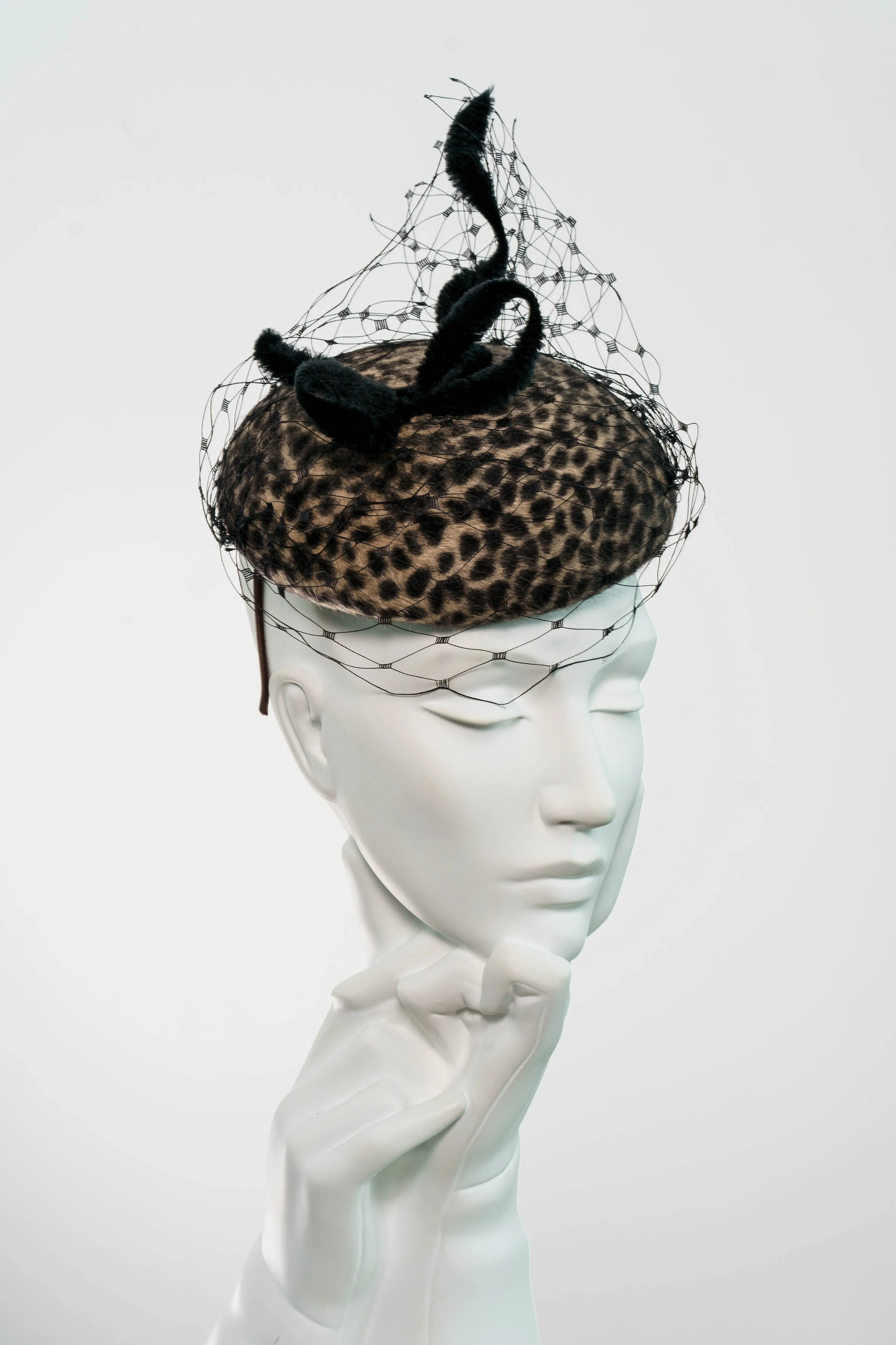 Mini Beret With Bow - Vivienne