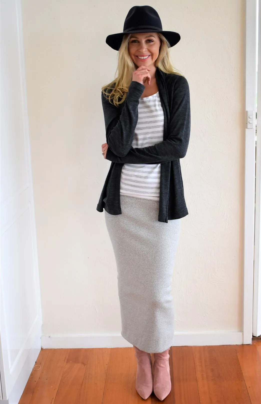 Mini Drape Cardigan (discontinued colour)