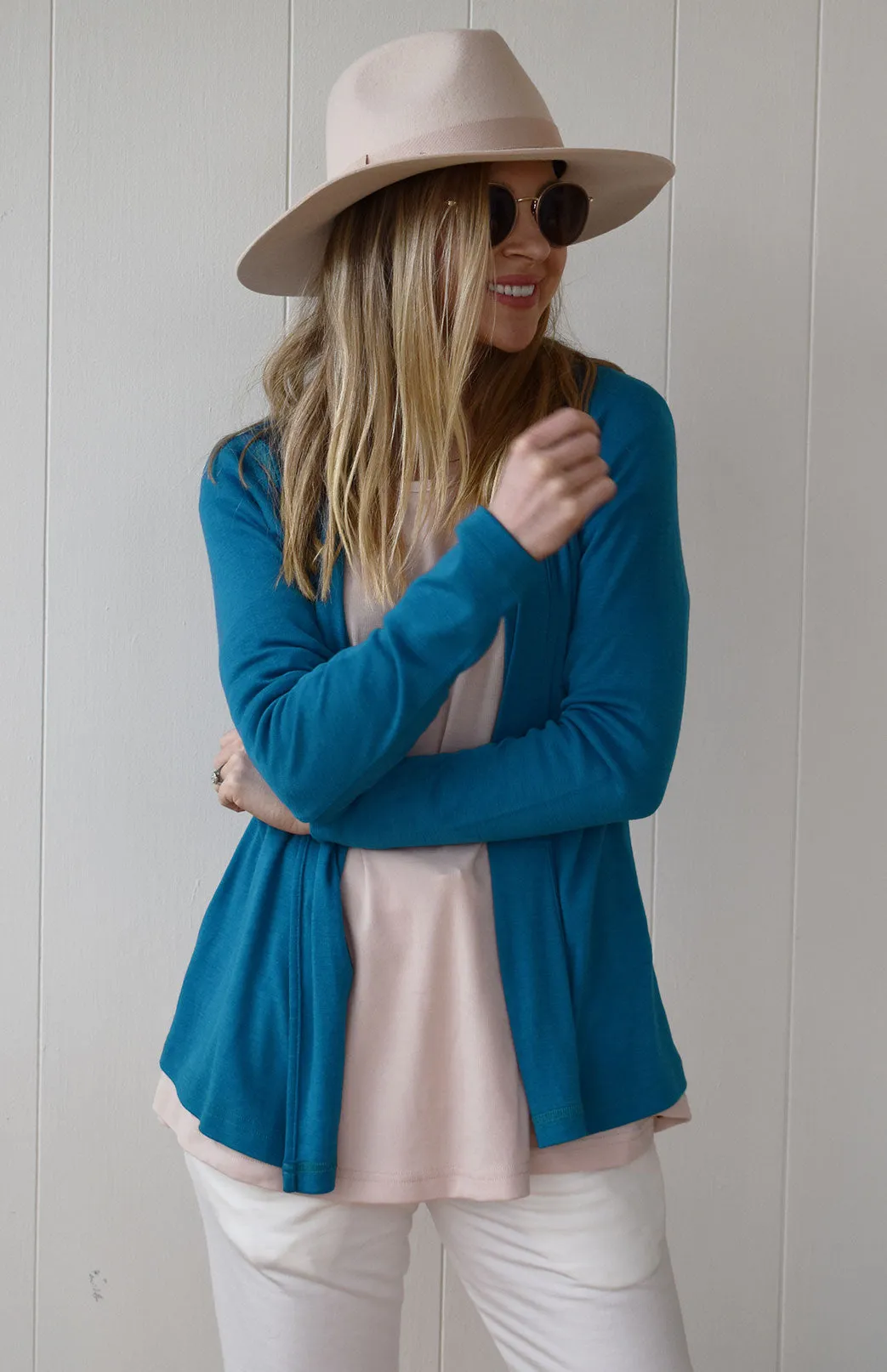 Mini Drape Cardigan (discontinued colour)