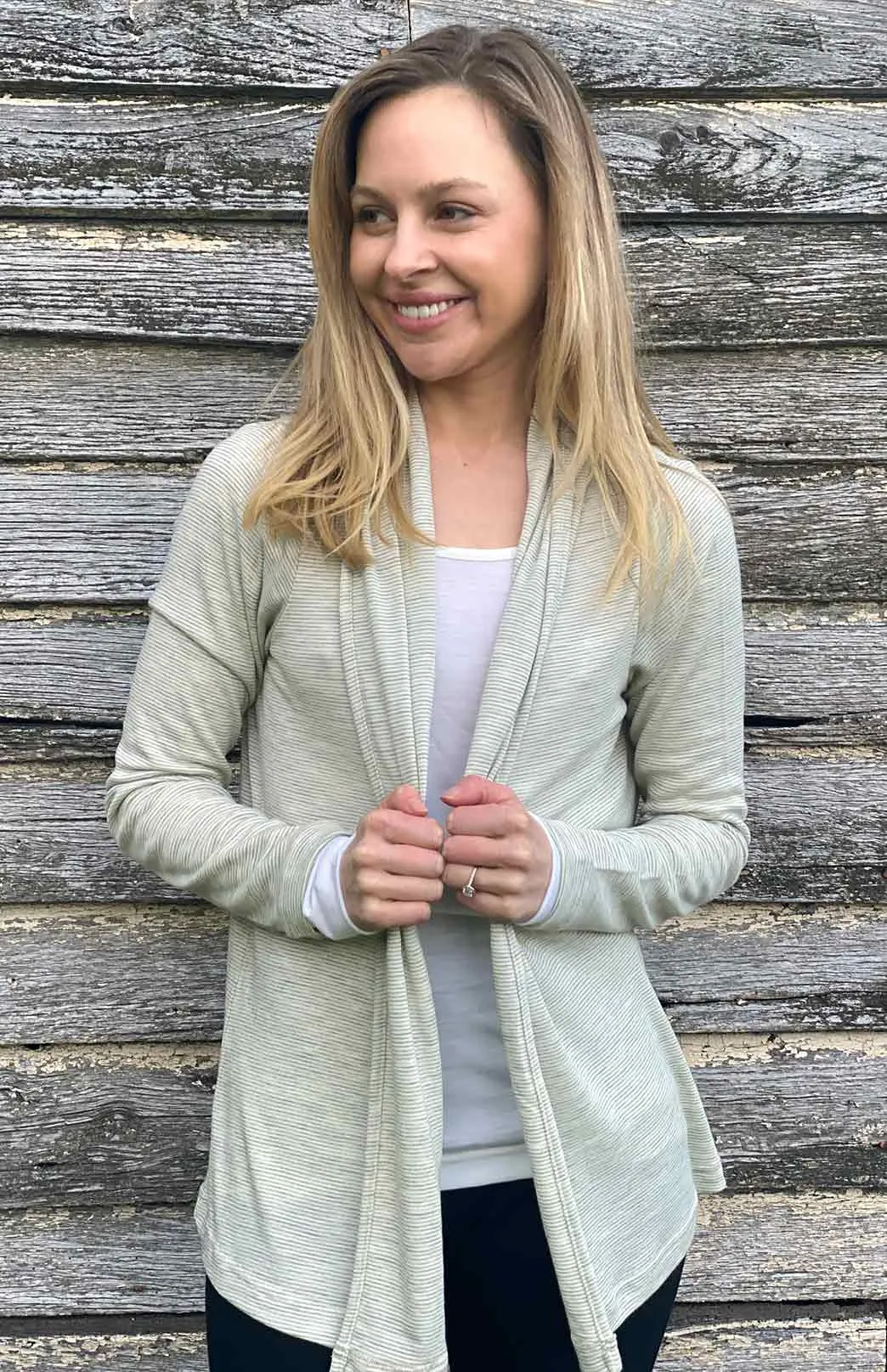 Mini Drape Cardigan (discontinued colour)