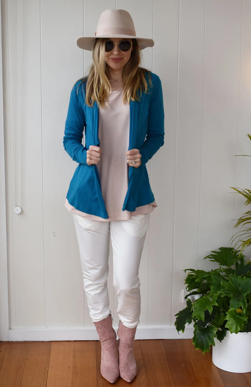 Mini Drape Cardigan (discontinued colour)