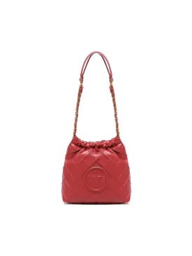 Mini Hobo Ruby Bag with Chain Handles